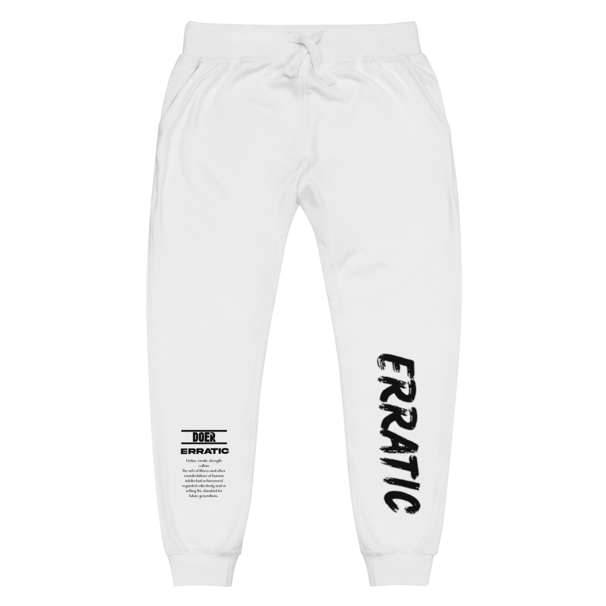 Erratic Sweat Pant White